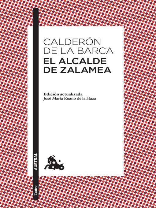 Title details for El alcalde de Zalamea by Pedro Calderón de la Barca - Available